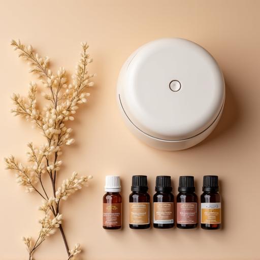 Aromatherapie Set mit ätherischen Ölen
